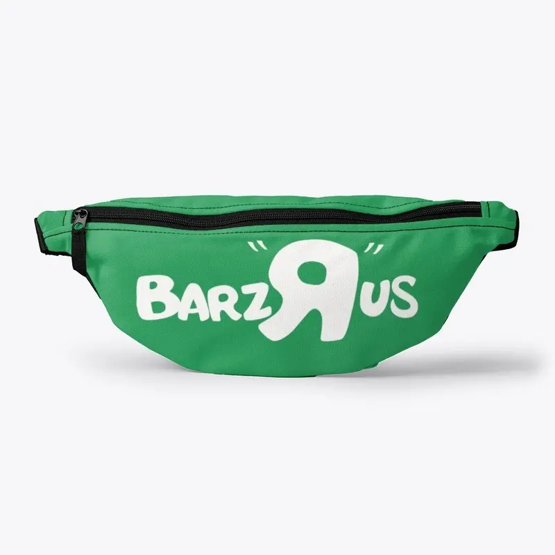 Barz R us (White Font) Fanny Pack