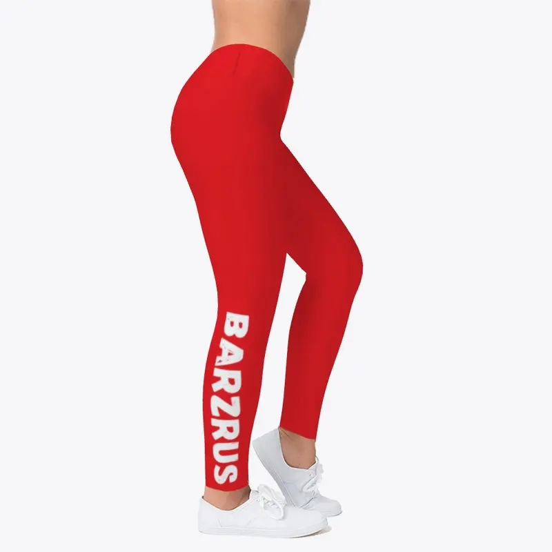 Barzrus (All White Font) Leggings